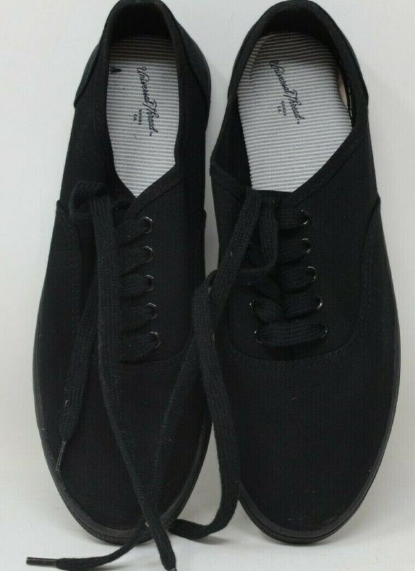 Tenis para mujer Lunea de lona en negro - Universal Thread™ - Image 2